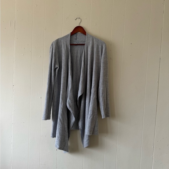 Barefoot Dreams Sweater Cozy Chic Lite Open Front Cardigan Large XL Extra Large - Picture 1 of 5